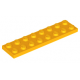 LEGO lapos elem 2x8, világos narancssárga (3034)